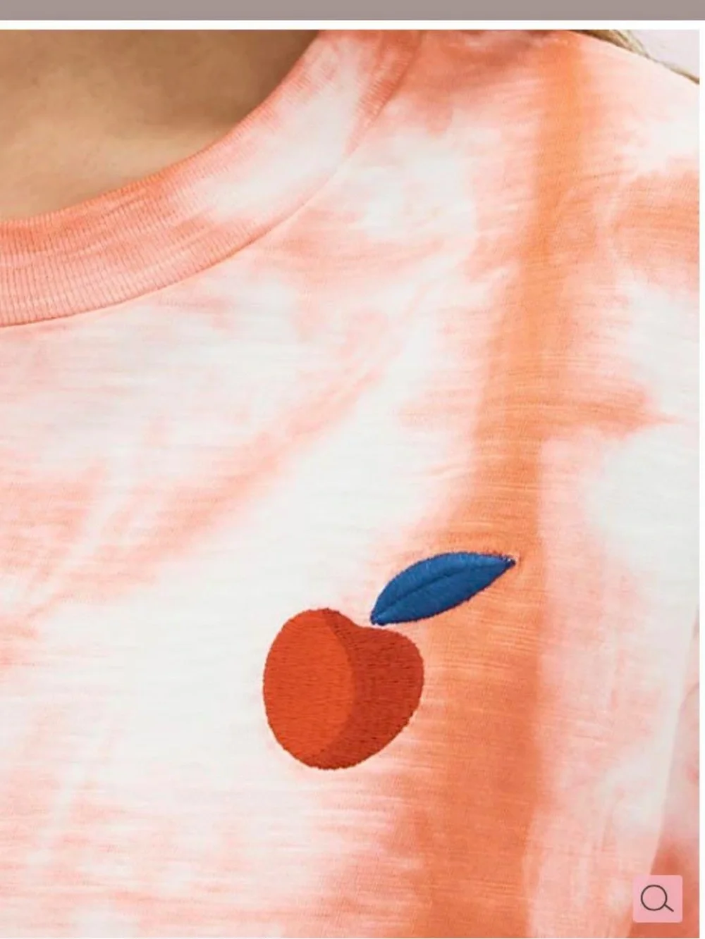 Kate Spade Cherry Tie-Dye Tee